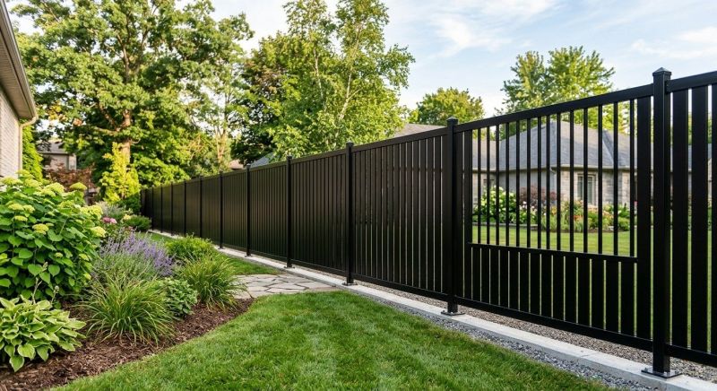 Steel Fence Replacement in Grand Rapids, MI