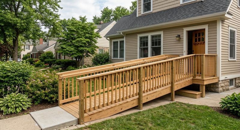 Wood Ramp Service in Kansas City, KS